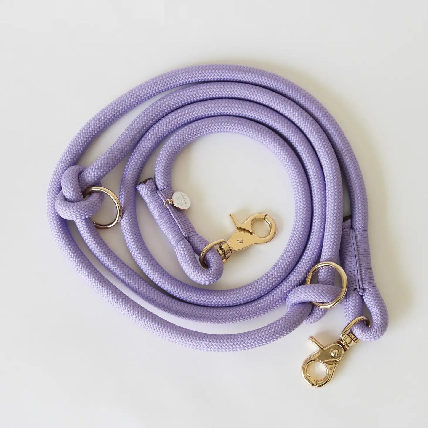 Laisse mains libre pour chien Lilas Furlou - Dogs with Flair