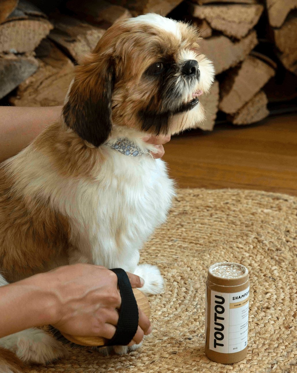 Shampoing sec pour chien certifié bio